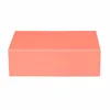 Custom foil stamped large luxury flip top hard paper magnetic folding hat gift box