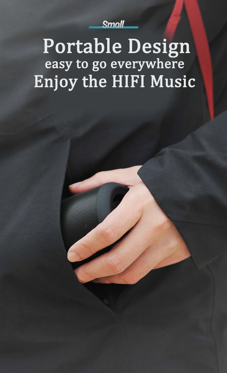 Hi Fi Sound Super Bass Wireless IPX5 Waterproof Outdoor Motorcycle Bike Power Bank Stereo Portable Bluetooth Speaker - ANKUX.COM
