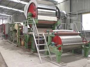 corrugated paper making machine