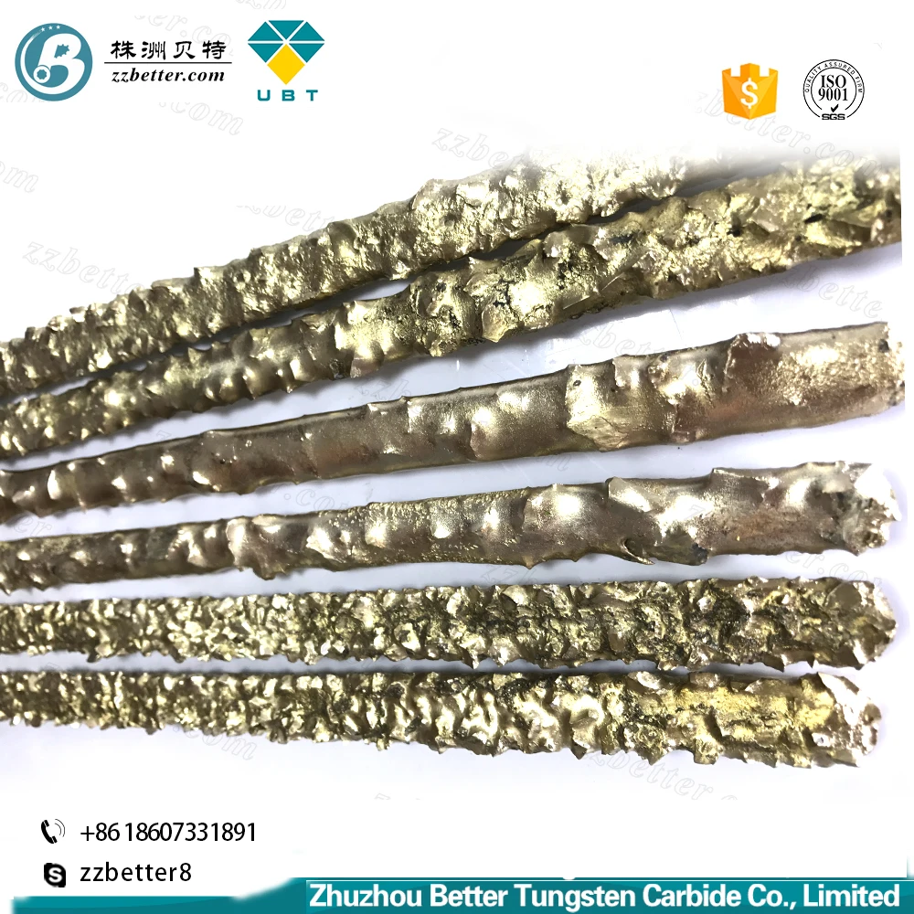 Hardfacing Tungsten Carbide Composite Brazing Rod Supplied Direct From