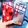 for IPhone X Case Tempered glass Back Cover Hard Case Full Coverage Protective Phone Case for iphone 8