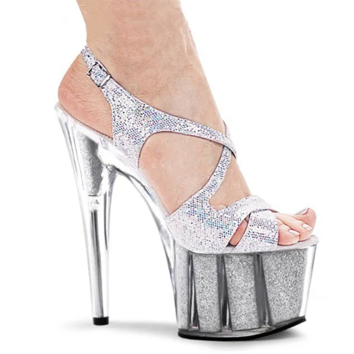 silver sandal heels for prom