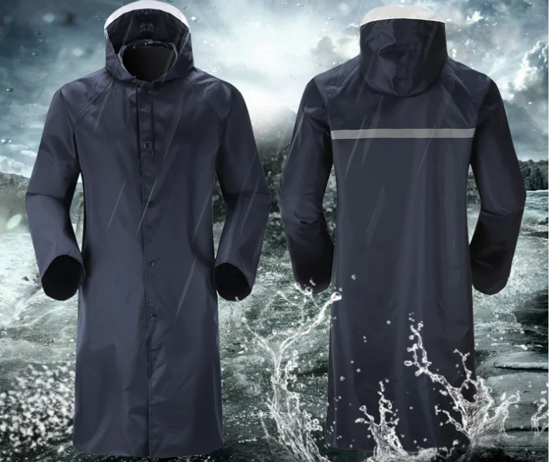 成人雨衣双层户外劳动保护值班救援透气雨披