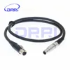 4 pin Female Mini XLR to lemos 0B 2pin male Cable for TV Logic Monitor ARRI Camera