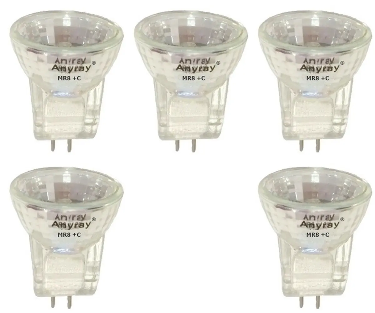 MR8-1210 Watts: 10W Type: MR-8 Halogen Volts: 12V