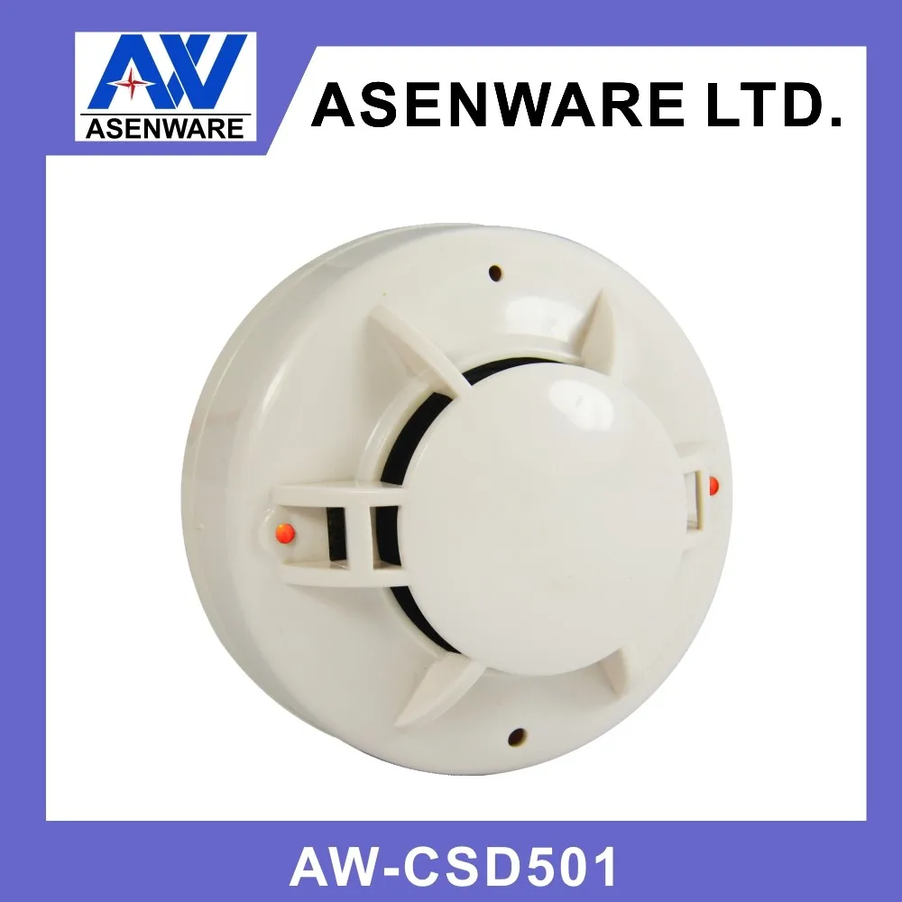 High performance portable conventional smoke detector with en14604