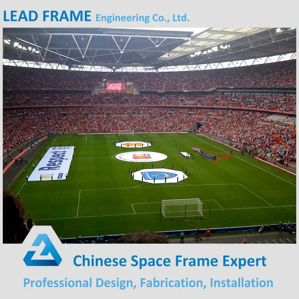 anti-corrosion space frame structure arch steel building