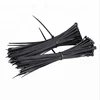 ul94v-2 fire retardant nylon pa66 black removable cable ties