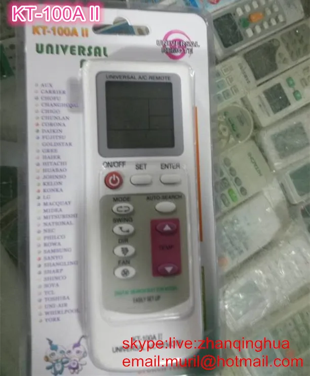 Kt100a Ii Air Condition Remote Controllers Universal A/c Remote