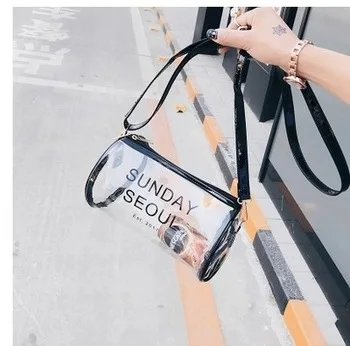 New fashion women handbags Ladies Shoulder bag PVC bags