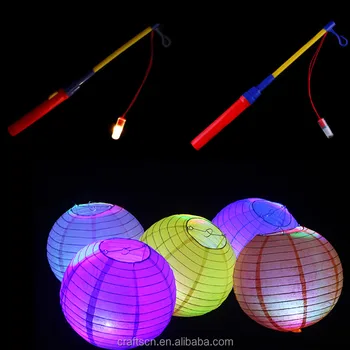 Biodegradable Paper Led Light Lantern Stick Biodegradable Paper Led Light Lantern