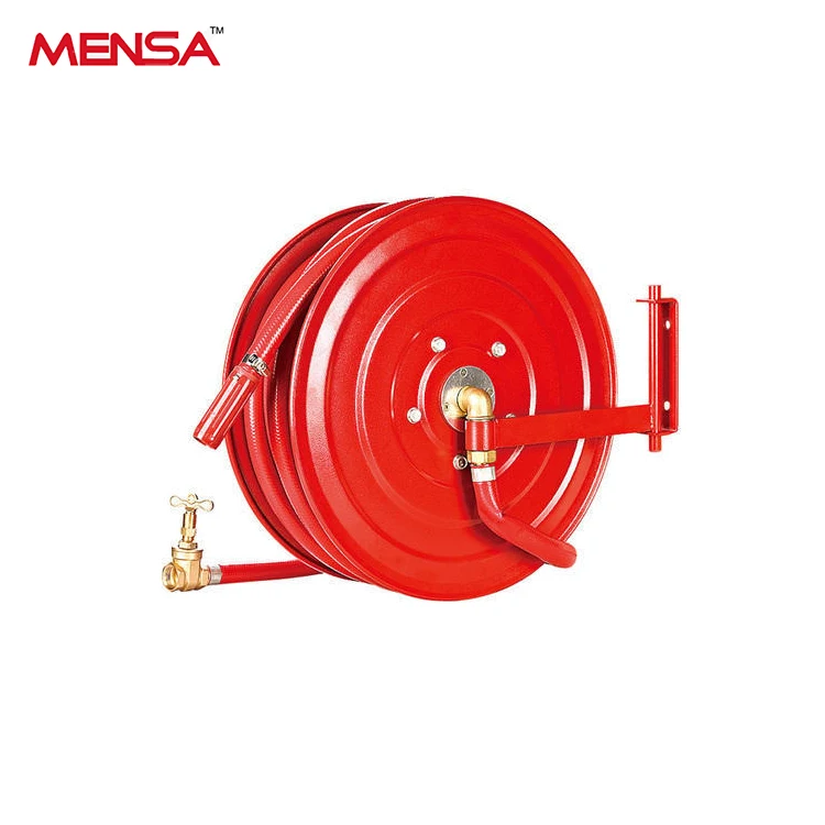 消防设备手动伸缩式水管卷盘