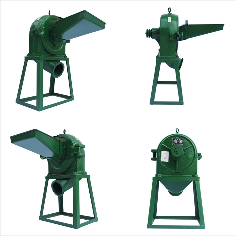 Heli Maize Grain Grinding Mill Machine With Electric Motor / Diesel