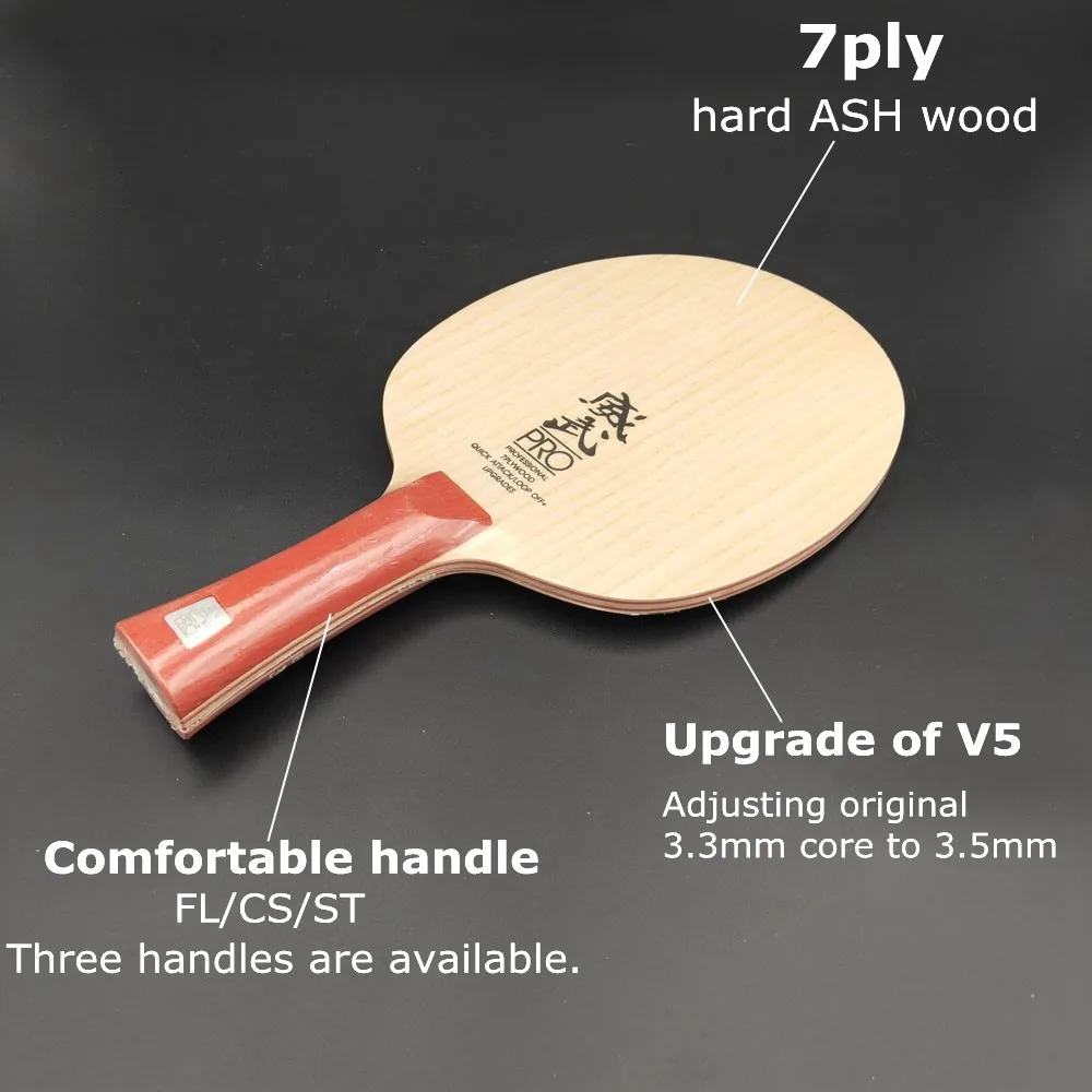 Details about   SANWEI DYNAMO Professional Table Tennis Blade Fast Speed 
