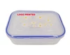 (38 oz.) Leakproof Reusable Food Container Bento Lunch Box with 3 Removable Compartments Meal Prep Container