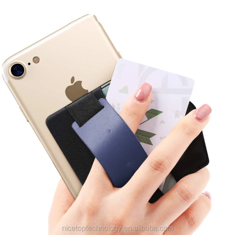 Waterproof Customized Id Ic Credit Card Holder Phone Hand Grip With