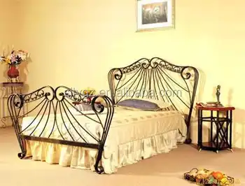 wrought iron cot