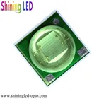 イエローグリーン発光ダイオードepieldsチップ高電力1ワット2ワット3ワット545nm 550nmのled smd 3535付きレンズ