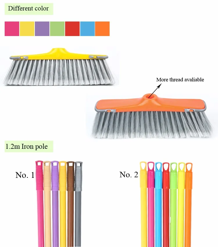 Competitive Factory Price Cleaning Plastic Broom Head
