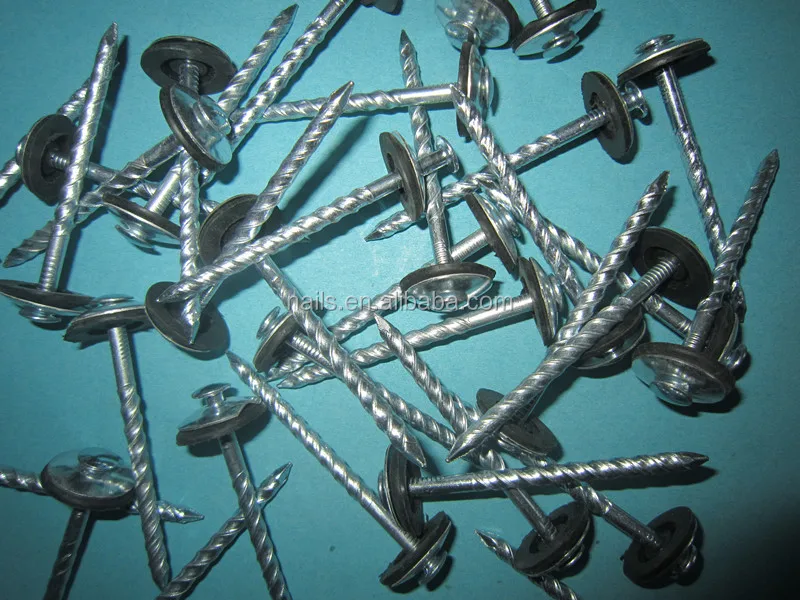 China Factory Ibr Sheet Metal Roofing Screws Nails With Washer Buy