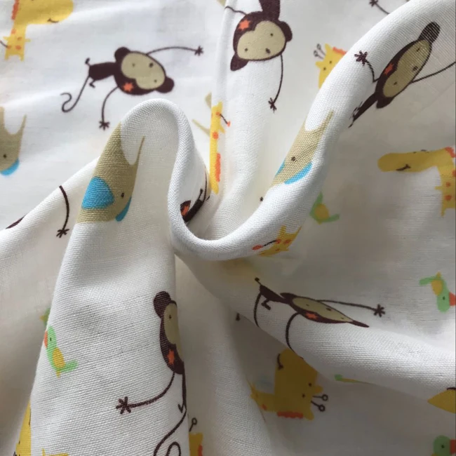 Printed Patterned Muslin Baby Fabric Buy Muslin Baby Fabric,Printed