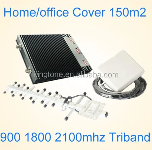 2G 3G 4G 900 1800 2100 mhz Mobile Cellphone Signal Booster Amplifier