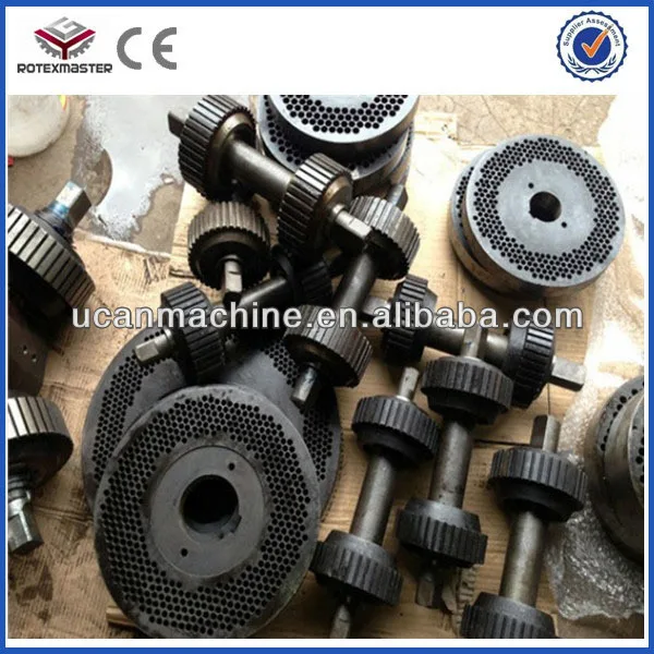 flat die and rollers