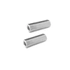 Small Hexagon Coupling Connecting Nut 1/4" 5/16" 3/8" 1/2" 5/8" 1" thread diameter in imperial inch size