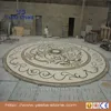 Hotel floor tile round marble mosaic medallion floor patterns tile