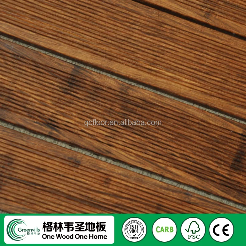 Super Resistance Water Proof Moso Charcoal Bamboo Wood Flooring
