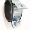 Hinged Carbon Steel Galvanized With Epdm Rubber Lining Pipe Clamps