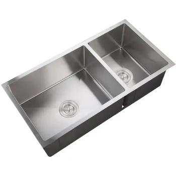 45 20 Indian Market Hot Sale Undermount Topmount Stainless Steel Handmade Kitchen Sink Buy Kitchen Sink Prices In India Double Bowl