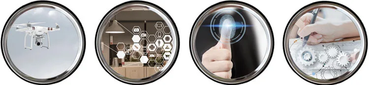 IMX322 1/3 inch FOV 200 360 degree fisheye panoramic view camera vr lens