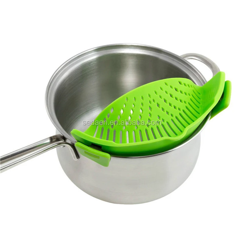 Kitchen Food Filter For Pasta And Ground Beef Oil,Colander And Sieve Snap  On Bowl,Pan And Pan - Buy Food Filter,Food Grade Oil Filter,Filter Sieve  Product on 