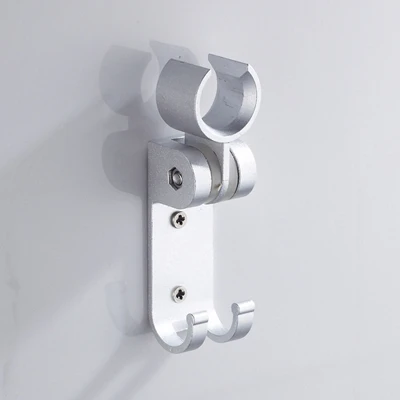 Wall Mount Bathroom Accessories My Web Value Adjule Shower Holder Aluminum Wall Mounted Silver Hand Stand Bracket For Bathroom Accessories Handheld