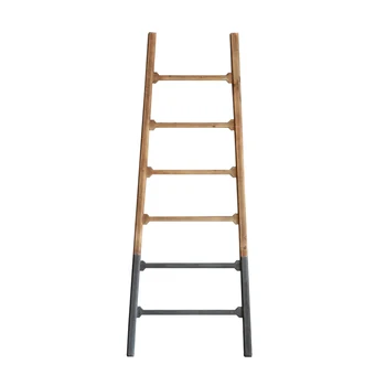 Pastoral Loft Style Ladder Shaped Bicolor Wooden Coat Rack Classy Simple Coat Rack Pastoral Loft Style Ladder Shaped Bicolor Wooden Coat Rack Classy Simple Coat Rack