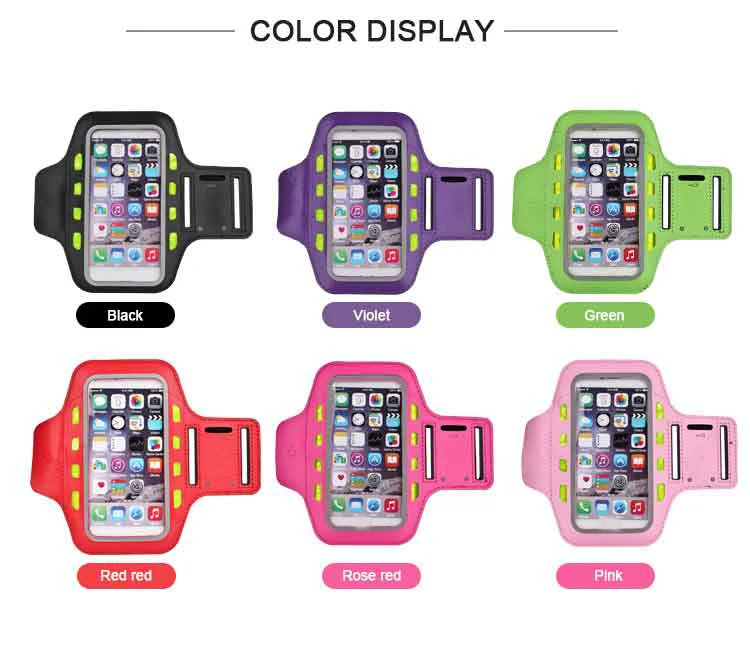 Colorful Sport Running Neoprene Mobile Phone Armband for Outdoor