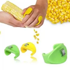Creative Household Kitchen Necessities Planing Corn Maize Peeling Knife Stripping Device Maize Corn Stripper Corn Threshing Machine-color Random