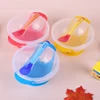 Mother Assistant Amazon Hot Sale PP Plastic Heat Sensitive Hot TEMP Changing Color Infant Spoon Fork And Tableware