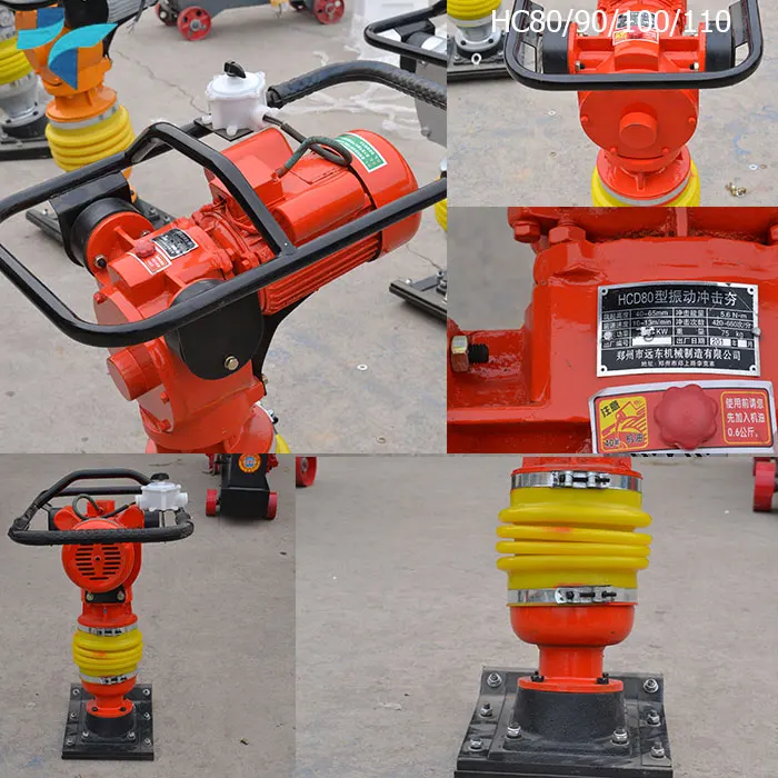 Vibrating Wacker Electric Jumping Jack Price Compactor Electric Rammer Tamper Jump Rammer Compactor For Sale