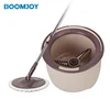 euro clean microfiber single mop set silicone folding mop bucket