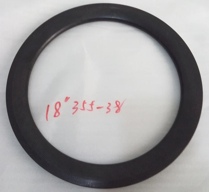 CARBONICIAN 18inch 355 carbon bmx clincher rim 25mm wide 38mm deep