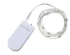 1m 2m 3m led copper/silver wire button cell CR2032 led string fairy light party wedding Christmas decoration