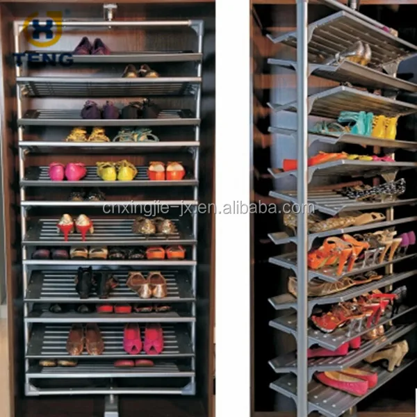 Metal And Modern Shoe Rack 50 Pairs Shelf