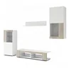 Low Price New Mode MDF Panel Glass Led TV Table Pictures / Table De TV / Glass Table For LCD TV