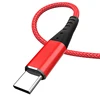 Appacs Factory direct 5V 3A Fishing Net mobile phone charging cable Long tail protective head 1M