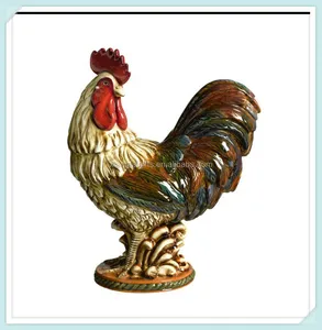 Kitchen Decorative Ceramic Chickens And Roosters