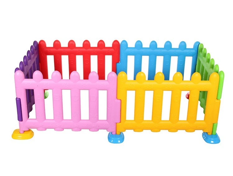 Colorful Daycare Kids Indoor Plastic Fence For Sale Activity Center ...