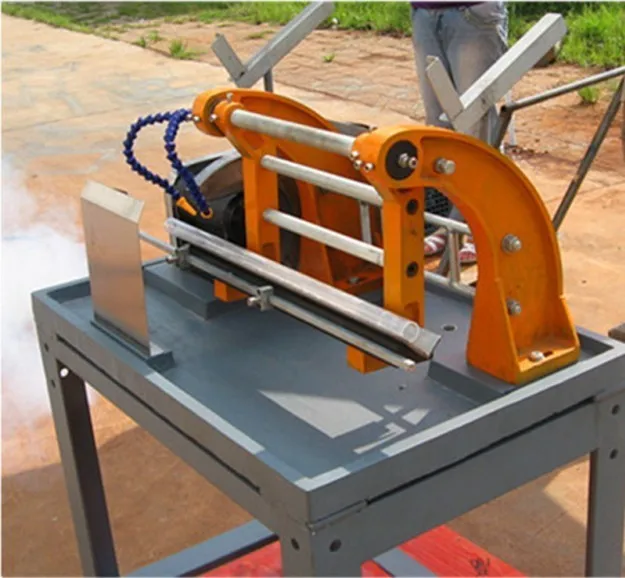 Electric Glass Machine Quartz Ceramics Tube Cutting Machine With