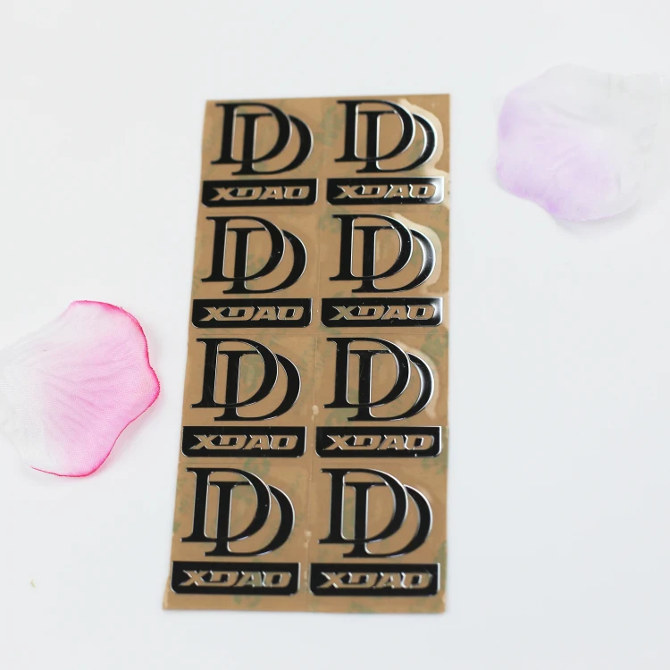 Factory Directly Sell newest special price nickel metal sticker stickers for home appliance new style electroforming label